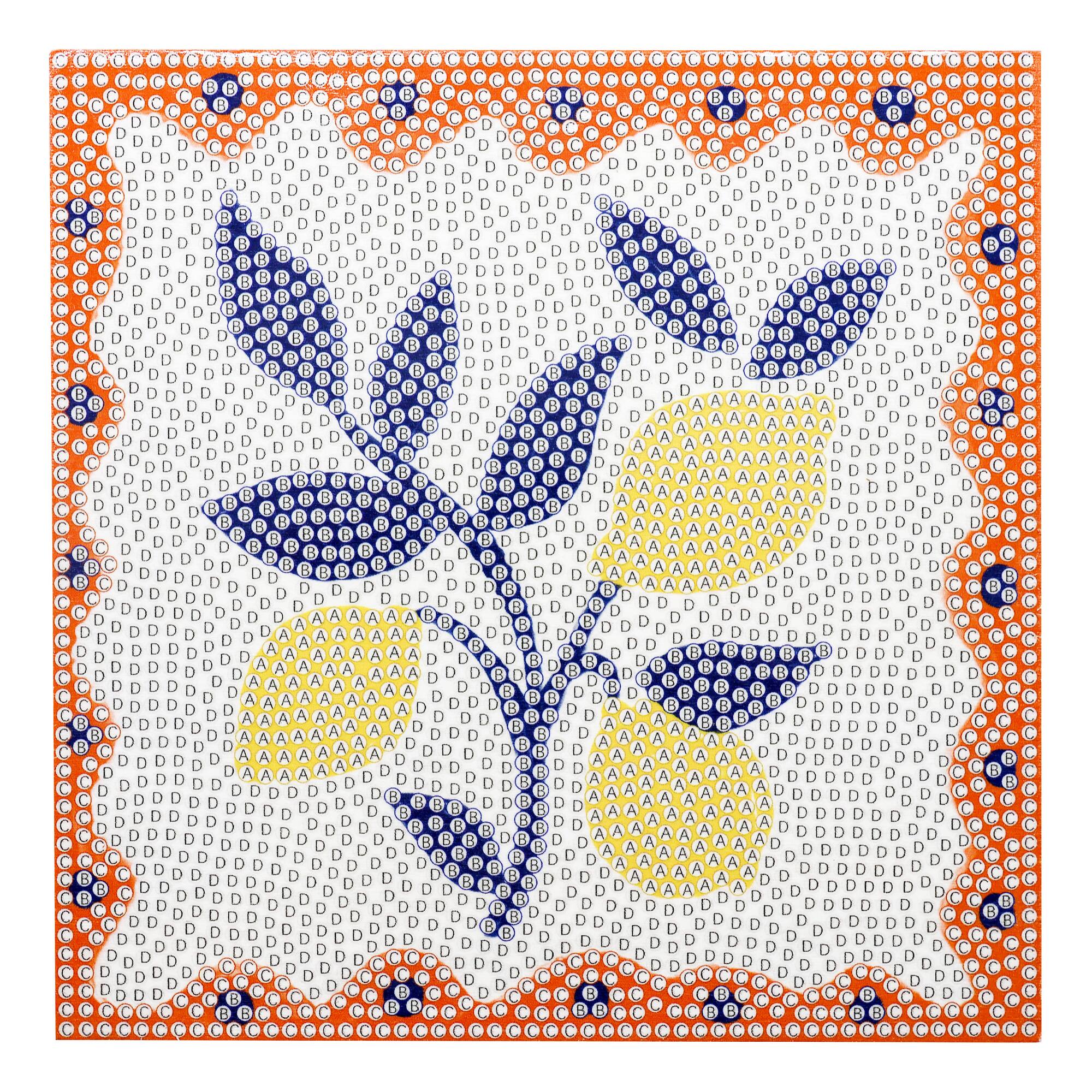 5.75" Lemon Tile Diamond Art Kit by Make Market®